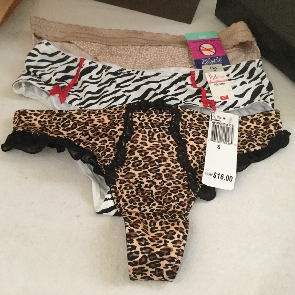 Bundle Animal Print Underwear